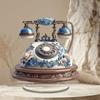 Retro Landline Telephone Acrylic Sign Desktop Ornament Waterproof Decorative Plaque for Cabinet