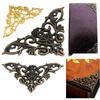 Cover Jewelry Box Feet Leg Scrapbook Album Furniture Hardware Corner Brackets Decorative Protector
