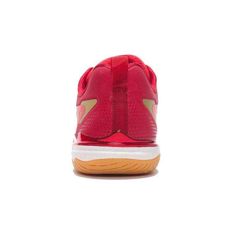 Li Ning соревновательной амортизацией, нескользящие, износостойкие, дышащие, низкие, для настольного тенниса, мужские, пламенно-красные APPR001-1