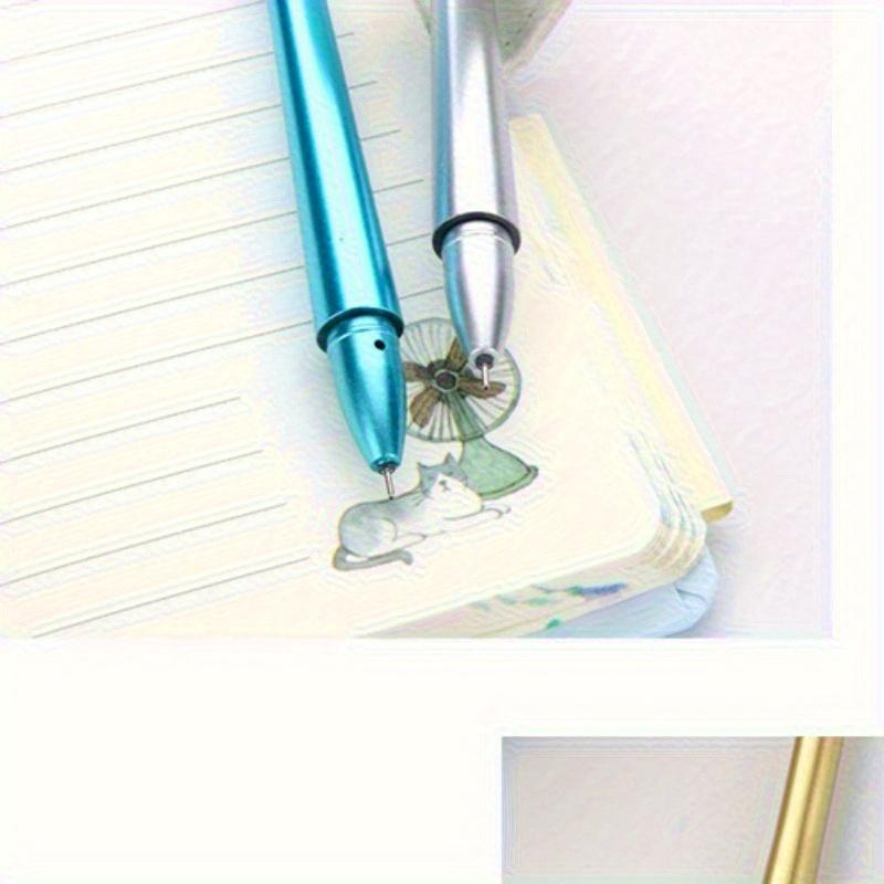 1 шт., набор инструментов для творчества с изображением мультфильмов, металлическая кованая нейтральная ручка, простая черная ручка на водной основе, принадлежности для студентов