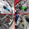 Universal 90 Degree Motorcycle Flash Spark Plug Cap Ignition Resistor Boot Cap Decorative Cover for Motorbike Scooter Motocross