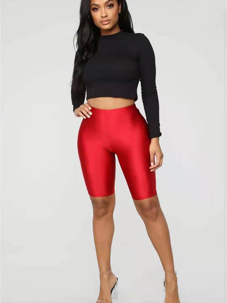 Женские велосипедные шорты для танцев, байкерские, тонкие, для активного спорта, однотонные, сексуальные, обтягивающие, новое лето