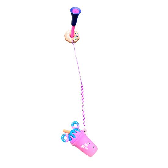 Golf Tee Cartoon Shape Lightweight Portable Colorful Anti-Lost Golf Tee Hanger with Strap Golf Accessory Gift