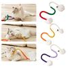 Playful Cotton Rope Cat Teasing Rope Toy for Cats Indoor Exercising Chew Toy Hunting Teething Cat Teasing Rope Supply