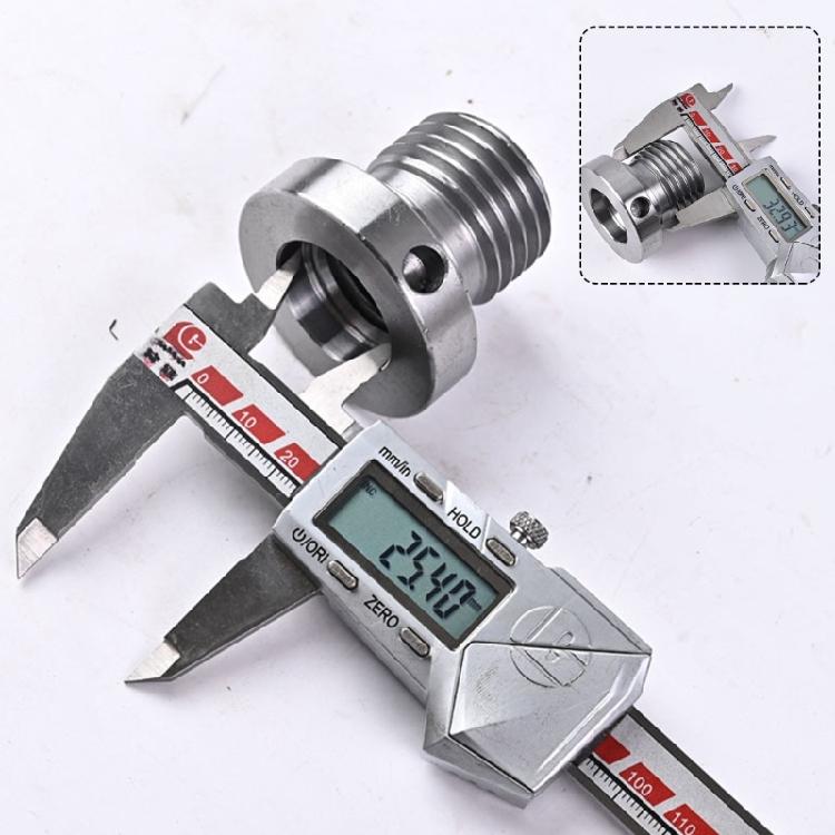 Инструмент-адаптер патрона токарного станка по дереву 33 мм на 25 мм Резьба шпинделя для токарного патрона по дереву Адаптер-втулка патрона