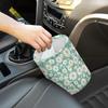 Daisy Cute Collapsible Portable Trash Can for Car Front Seat, Back Seat, Floor, Headrest Rubbish Bin