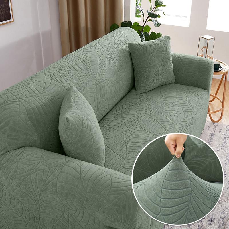 Thick Jacquard Sofa Cover for Living Room 1/2/3/4 Seater Elastic Sofa Cover L-shaped Corner Sofa Cover