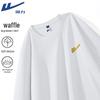 Warrior Unisex American Retro Waffle Knit Long Sleeve T-Shirt