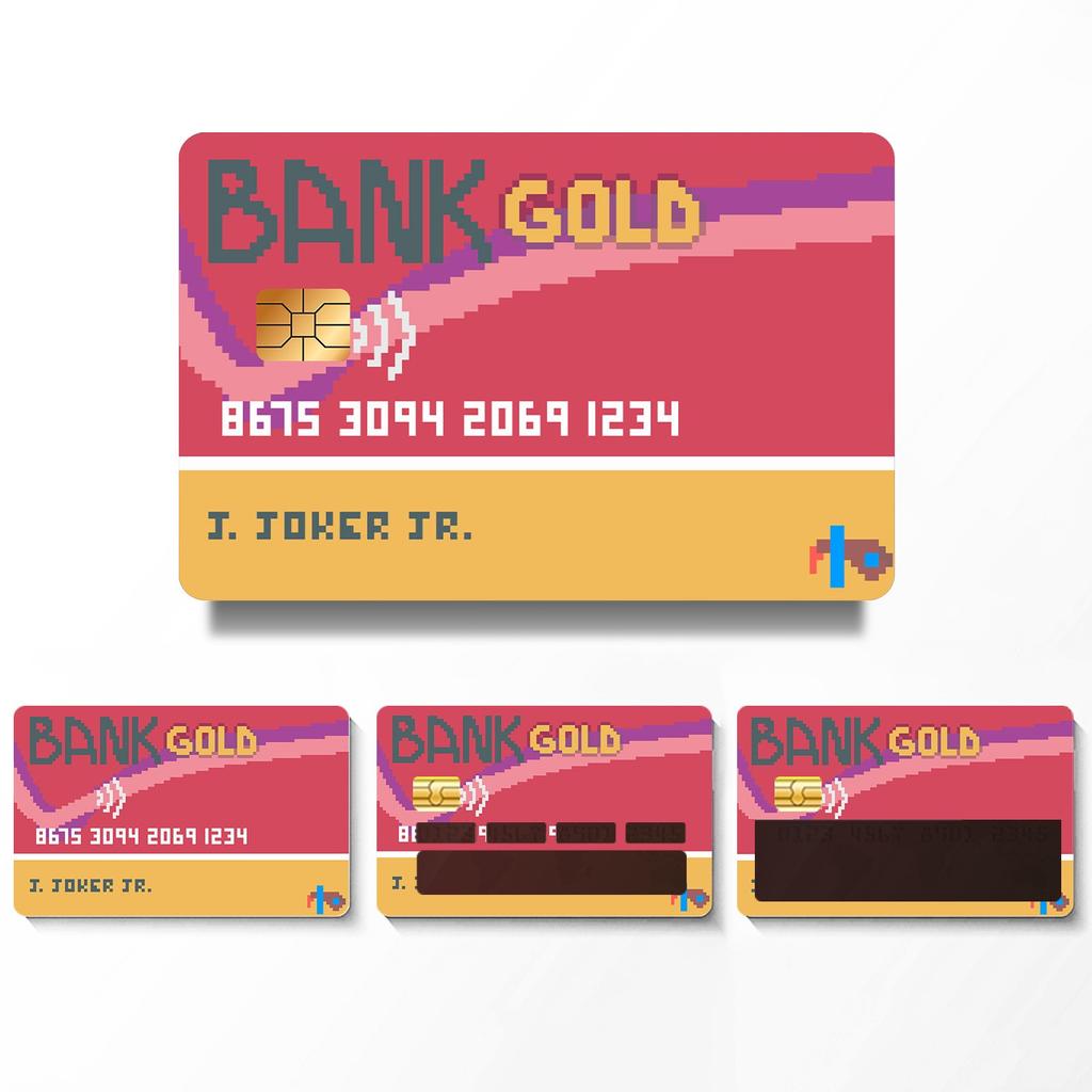 4шт. Виниловые наклейки для кредитных карт, дебетовая карта, транспортная карта, персонализированная банковская карта, защита от царапин и скольжения