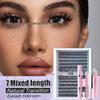 Набор Кластерных Ресниц 30D для DIY - 280 ШТ. Большая Вместимость для Горячих Продаж