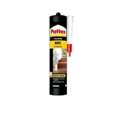 Крепежный герметик - PATTEX - Дерево & Полистирол 380 г - Без растворителя - Акриловый клей - Для внутреннего использования