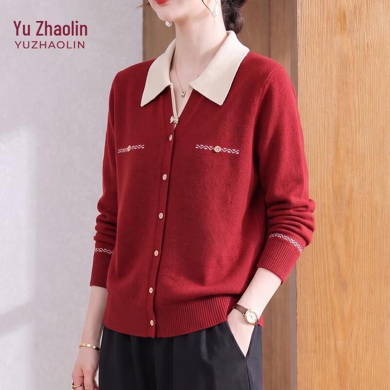 Элегантный вязаный кардиган для женщин YUZHAOLIN