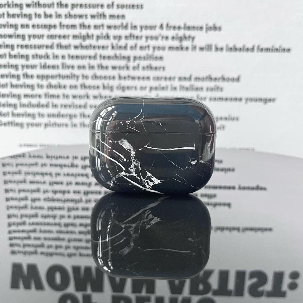 Hot-selling marble, suitable for AirPodsPro1 earphone case PC all-inclusive earphone case earphone case