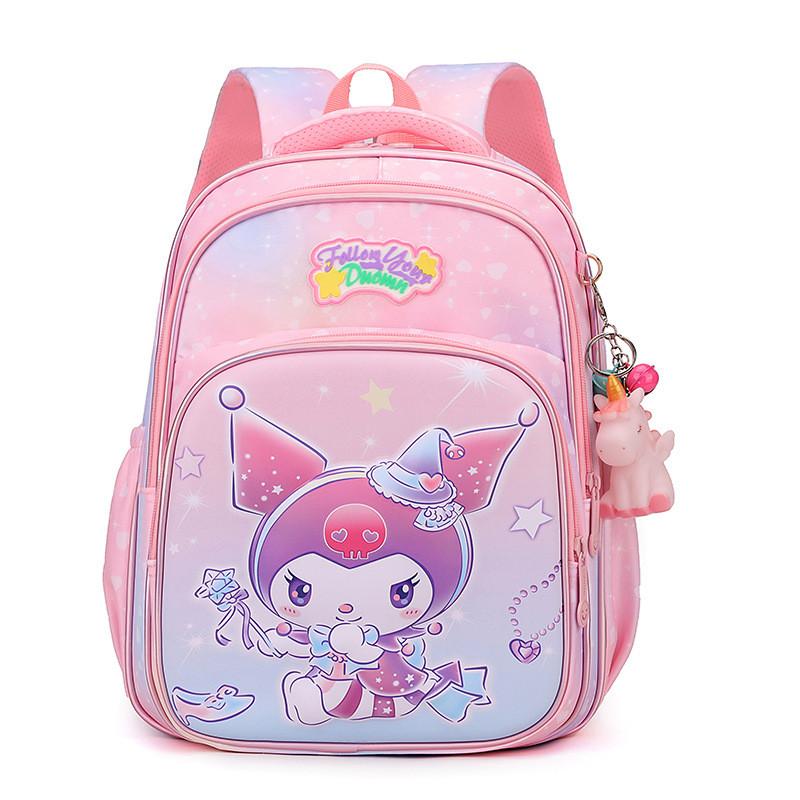 Cartoon Themed Delightful Kids Backpack Perfect For School And Daily Use