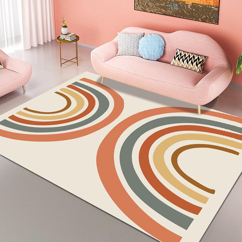 Living Room Nordic Carpet Bedroom Carpet Dirt Resistant Carpet Anti Slip Floor Mat Large-area Floor Mat