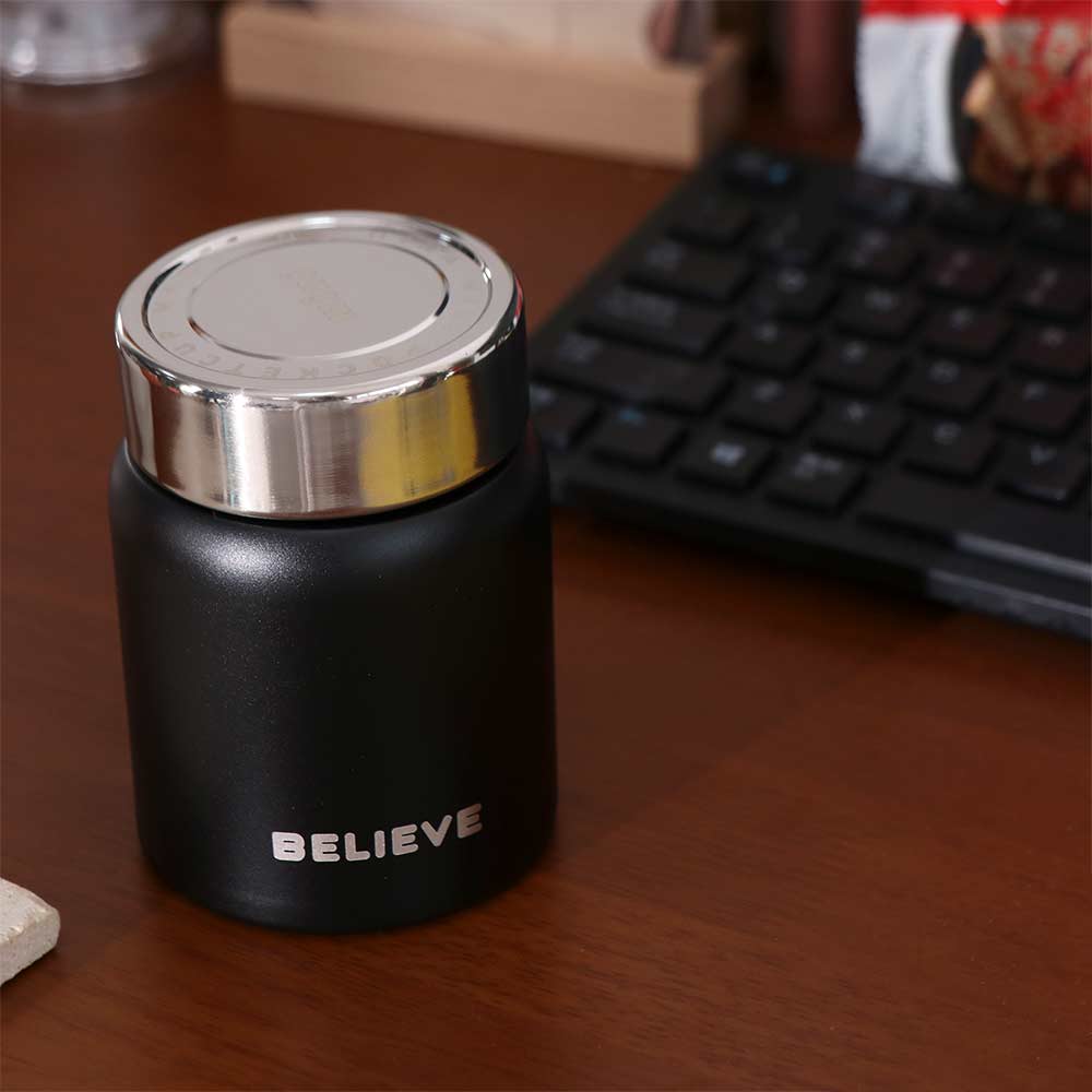 Stainless Steel Mini Thermos Cup Insulated Portable Vacuum Flask Mini Pocket Cup  Outdoor Sports