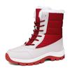Winter Women's Non-slip and Fleece Warm Short Boots Waterproof Casual Snow Boots Cotton Shoes Large Size Hiking Boots for Women