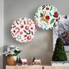 Christmas Hanging Lantern Chinese Paper Ball Lampion Christmas Festival Decoration Santa Xmas Gift Craft Decor Christmas Tree
