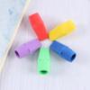 Детские ластики для рисования разных цветов, ластики-насадки на карандаш, ластики-топперы для карандашей, колпачки-ластики