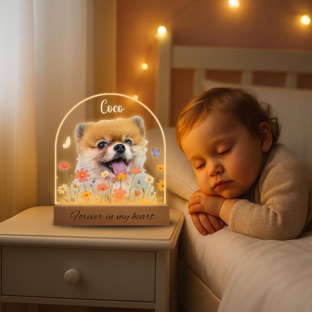 Custom Dog Heartfelt Memorial Keepsake for Dog Owners to Cherish Pet Memories Picture Plaque Personalized Acrylic Photo Frame