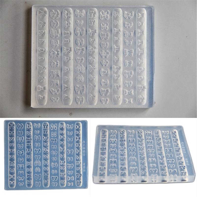 Креативный силиконовый молд для нейл-арта для легкого создания узоров. Мягкие материалы подходят для различных форм и длины ногтей.