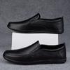 Модная Новая Мужская Обувь Ручной Работы Мужские Повседневные Кожаные Лоферы Для Мужчин Универсальные Мокасины Слипоны Плоская Подошва Дизайн Мужская Обувь для Вождения Обувь для Лодки