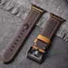 Для Apple Watch Band Высококачественный кожаный ремешок для мужчин серии 7 8 123456 SE Ultra 49 мм 44 мм 40 мм ремешок для часов 45 мм 41 мм 38 мм 42 мм ремешок
