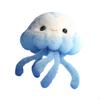 Jellyfish Keychain, DIY Keychain Ornament, Car Key Chain Decor, Lovely Plush Keyring Bag Charms for