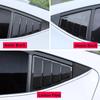 Side Vent Rear Window Quarter Louver Cover Trim Panel Fit For Hyundai Elantra 2017- Car Accessories