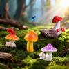 Маленькие декоративные статуэтки для DIY миниатюрного ландшафта и террариума 4 шт.