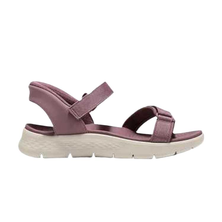 Skechers O-T-G Женские Сандалии Подушка в Подошве Комфорт Пляжные Сандалии Глубокий Сливово-Красный Женские Сандалии 141493-DKMV