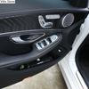 Наклейка на панель подъемного переключателя оконного стекла автомобиля для Mercedes Benz C Class W205 GLC 2014-декоративный стиль из углеродного волокна