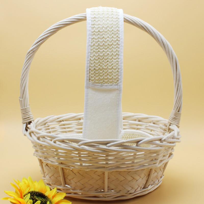 Натуральная мягкая отшелушивающая мочалка для ванны и душа унисекс массаж спа-скраббер губка