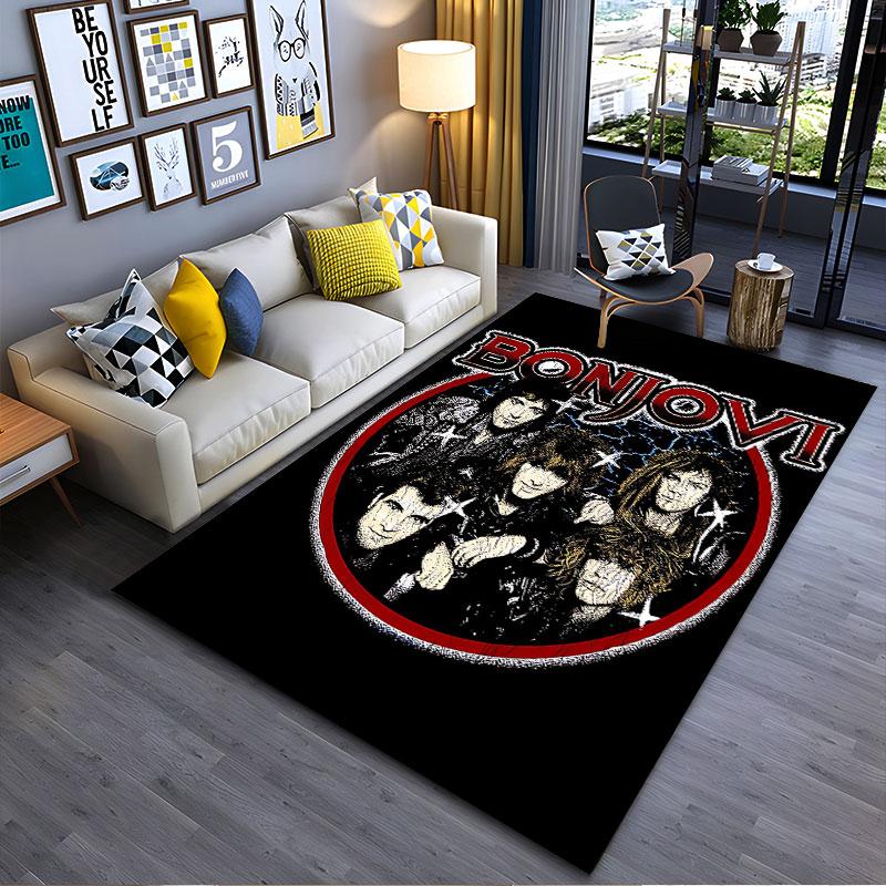 Band Group Retro Style Carpet suitable as a non-slip mat for the living room or bedroom sofa