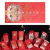 6pcs/set Chinese Style Snake Year Red Packets Traditional Blessing Hongbao  Bonus