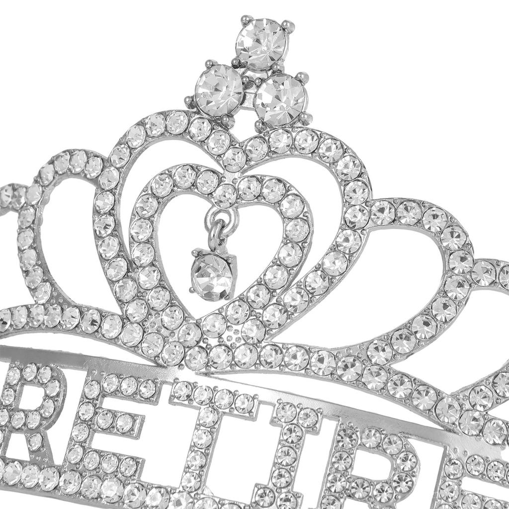 Трансграничная корона-ободок для вечеринки по случаю выхода на пенсию - Набор для переодевания в подарок для Европы и Америки