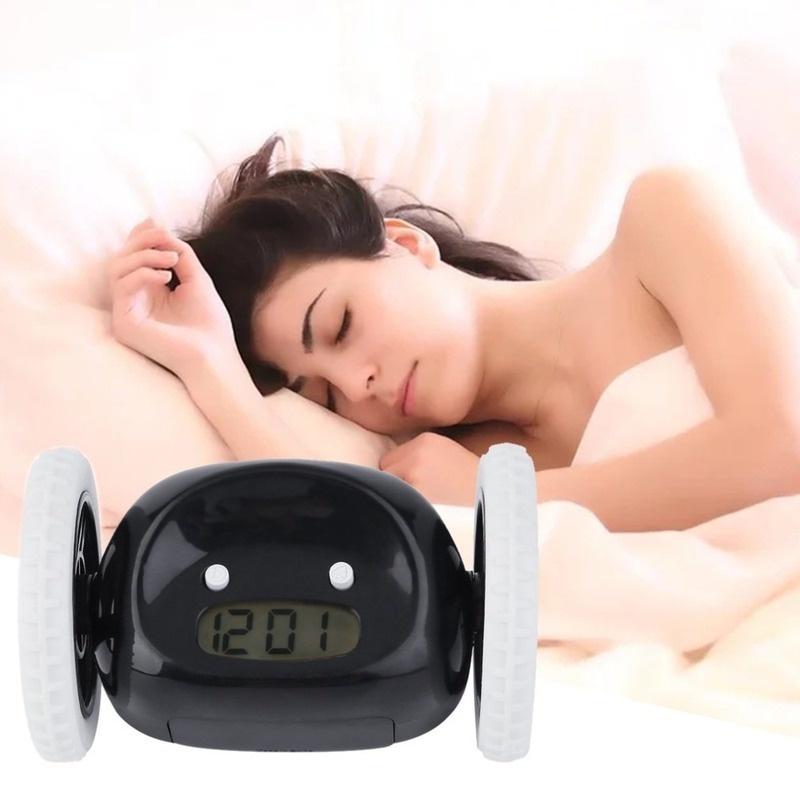 Modern Home Decor Electronic Alarm Clock With 360 Degree Rotation