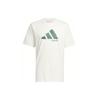 Adidas Court Therapy T Shirts Men's White Crew Neck Moderate Straight Fit IN6366