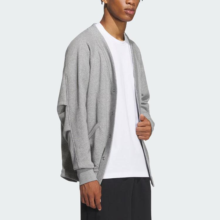 adidas Unisex ALL SZN Oversized Cardigan Grey IX6815