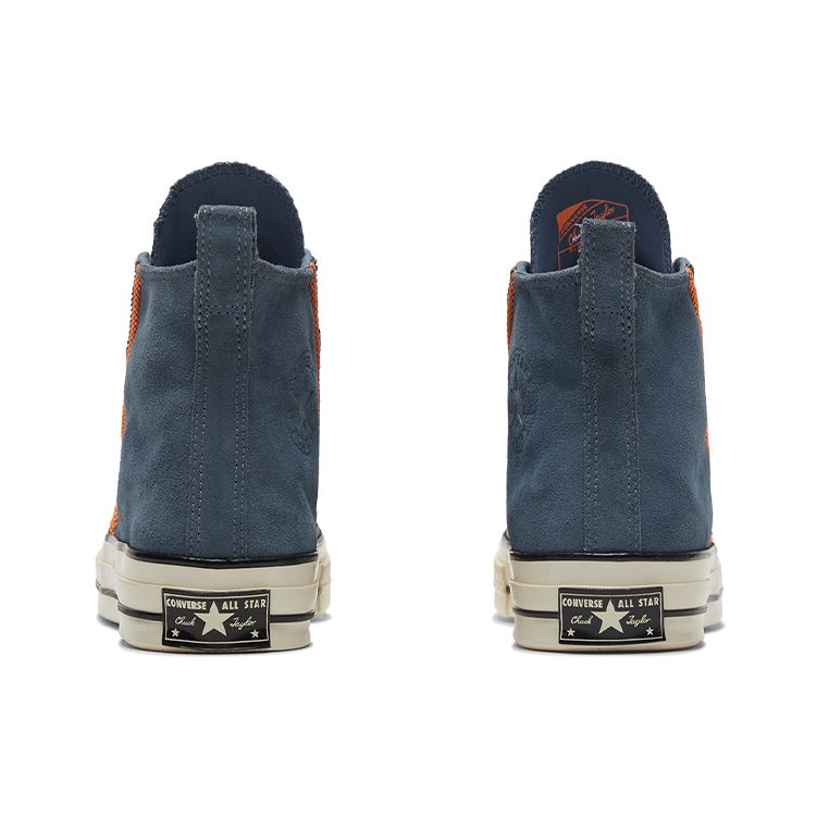 Converse Chuck Taylor All Star 1970s Casual Versatile High-Top Canvas Shoes Unisex Sneakers Deep-Blue 169370C