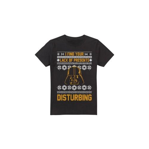 Star Wars Mens Lack Of Christmas Presents Fair Isle T-Shirt