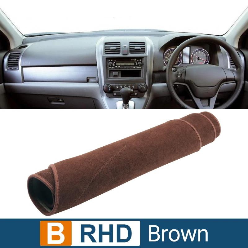 Чехол на приборную панель автомобиля, защитный чехол от солнца, защитный чехол от ультрафиолета, нескользящий коврик для Honda CR-V CRV CR V 2007 2008 2009 2010 2011