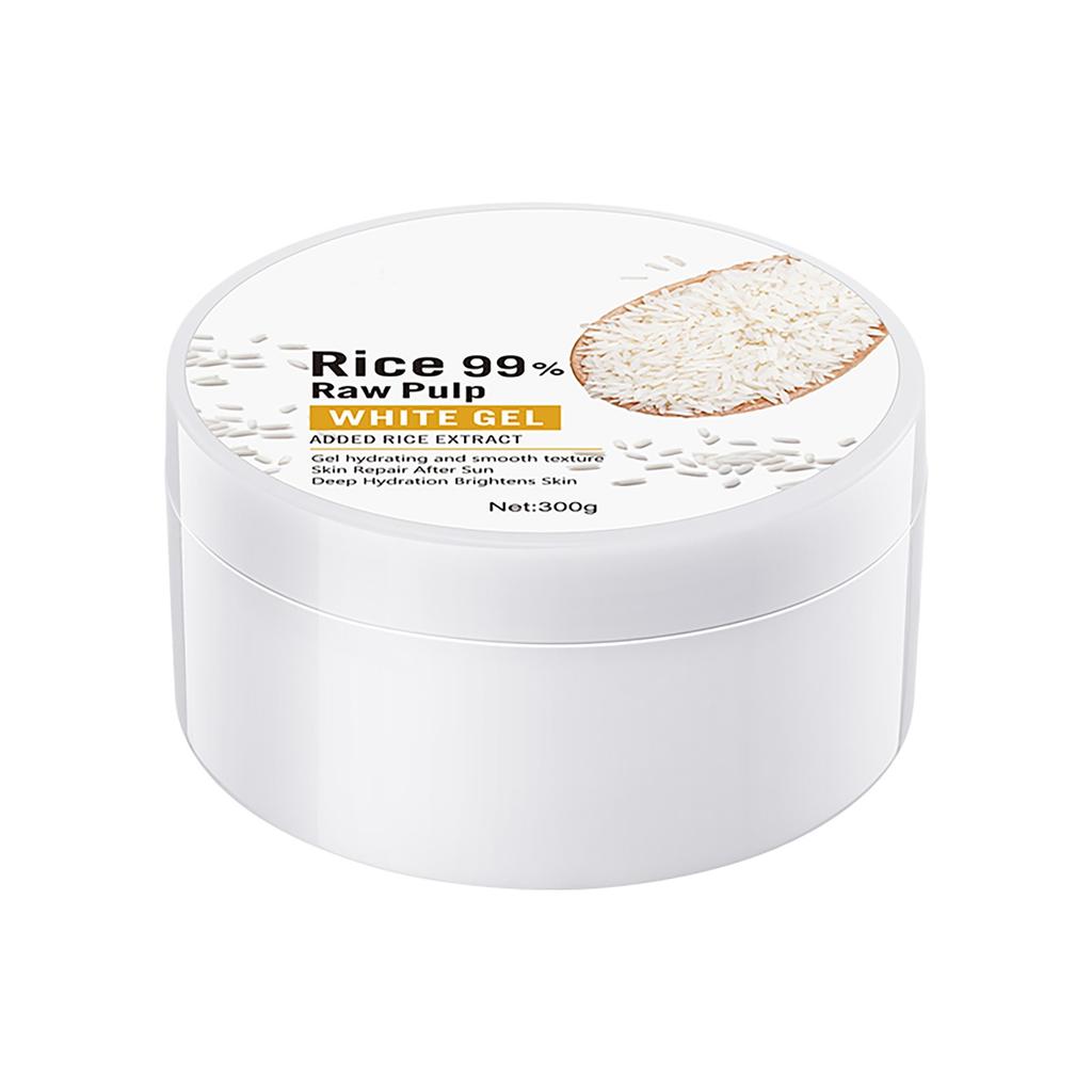 Увлажняющий и освежающий увлажняющий гель на основе рисового геля