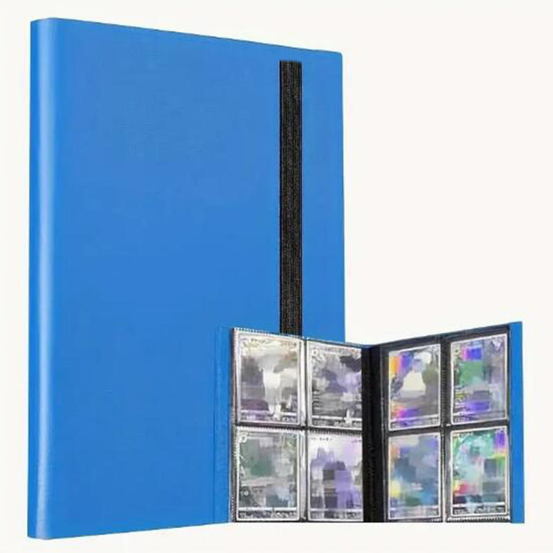 Trading Card 4/9/12 Pocket Card Holder Album PP Cover Durable Perfect for Storage Game Sports ID Cards Portable Cards Album Case for Collection