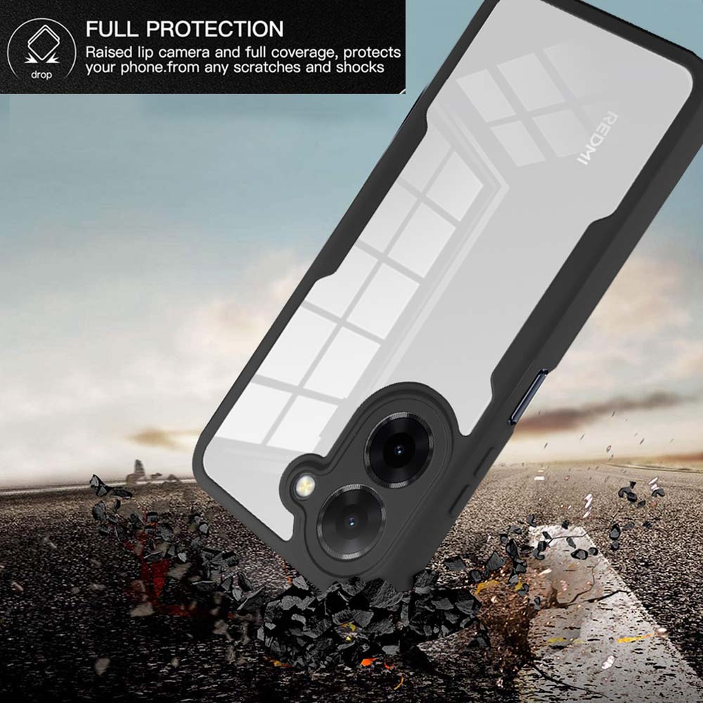 Защитная пленка на 360 градусов для всего корпуса, прозрачный чехол для Redmi A5 4G Global, размер 171 мм, противоударный чехол для телефона