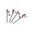 Red Hanfu Hairpin Tassel Wooden Hair Stick Antique   Hanfu Accessories