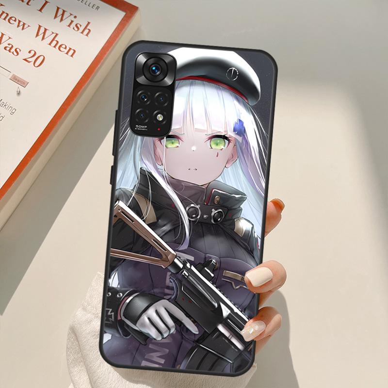 Чехол для игр Girls Frontline для Xiaomi Redmi Note 10 8 9 11 Pro 8T 9S 10S 11S Redmi 10C 9C 9A 9T K50 K40 Gaming