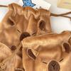 Новая плюшевая морская свинья Capybara Drawstring Bundle Pocket Portable Plush Bag Bag Large Capacity Casual Lightweight Travel Bag