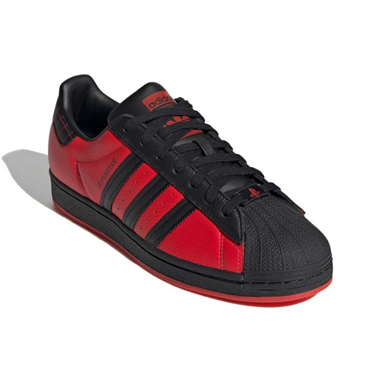 Суперзвезда Marvel x Playstation x Суперзвезда Adidas Originals 'Человек-Паук': GV7128 Майлза Моралеса
