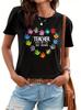 Teacher Print Tshirt Allseason Short Sleeve Casual Top Unisexs Clothingteachers Essential Supplies Teachers Gift